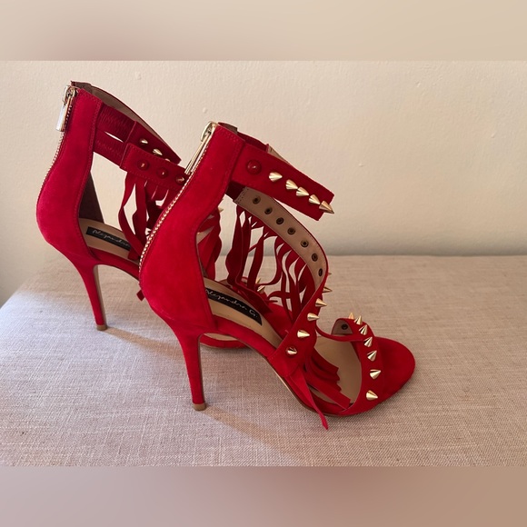 Alejandra G suede studded sandals - Picture 3 of 4